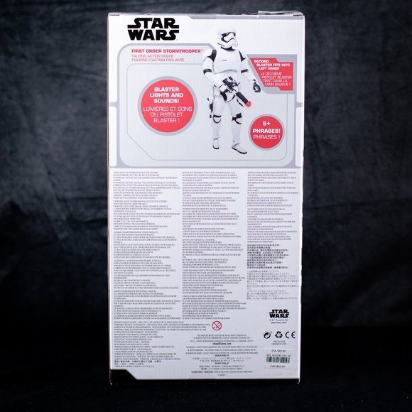 Disney 12" First Order Stormtrooper Talking Figure - Picture 4 of 13
